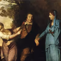 Reynolds-Garrick between tragedy and comedy